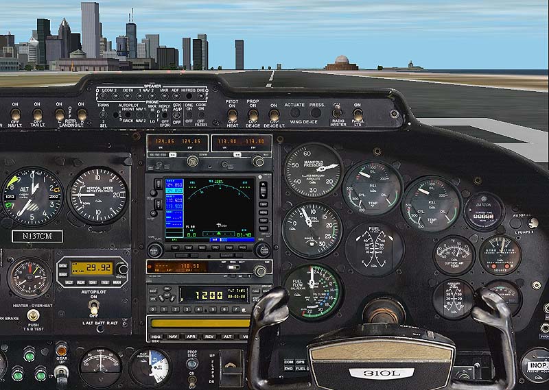 cessna 310 flight simulator